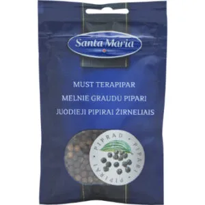 Melnie pipari (graudi) SANTA MARIA 22g