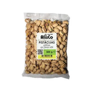 Pistācijas ALIS CO, sālītas, grauzdētas, 500g