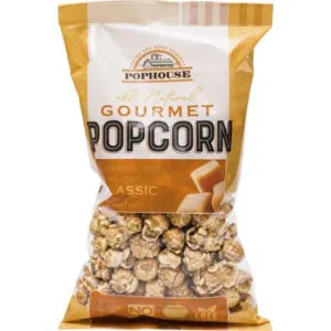 Popkorns POPHOUSE karameļu 180g