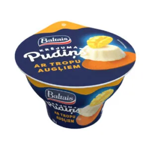 Krējuma pudiņš Baltais tropu augļu 150g