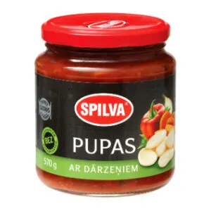Pupas ar dārzeņiem 0580ml (570g), Spilva