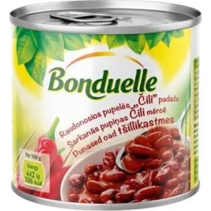 Pupiņas Bonduelle čili mērcē  430g