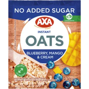 Putra Axa ar krējumu,mellenēm un mango 40g