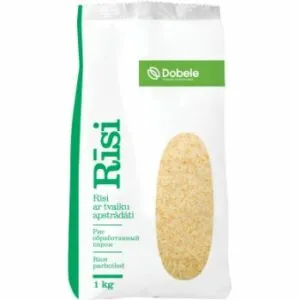 Rīsi ar tvaiku apstrādāti DOBELE, 1kg