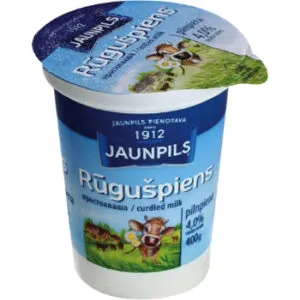 Rugušpiens pilnpiena Jaunpils 400g