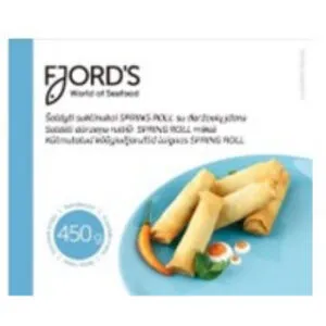 Saldēti dārzeņu rullīši SPRING ROLL mīklā Fjord's, 450g