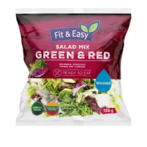 Salāti mix &#8220;GREEN &#038; RED&#8221; 150g .šķ.Lietuva