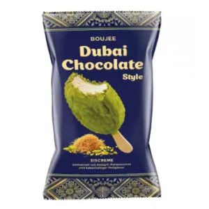 Saldējums BOUJEE Dubaijas šokolādes, 55g