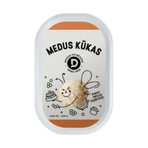 Saldējums Druva medus kūkas 1L/500g