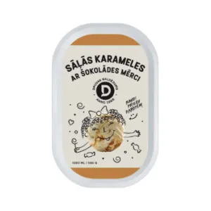 Saldējums Druva sāļās karameles 1L/500g
