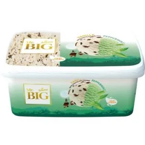 Saldējums MR.BIG piparmētru-vaniļas 680g