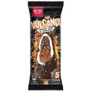 Saldējums Volcanixx kociņš  80ml/75g