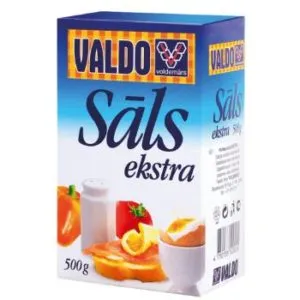 Sāls VALDO EKSTRA (kārba) 500g