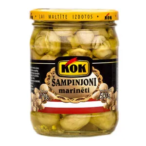 Marinēti šampinjoni KOK 500g