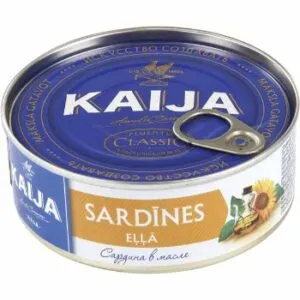 Sardīnes Kaija eļļā 240g/144g