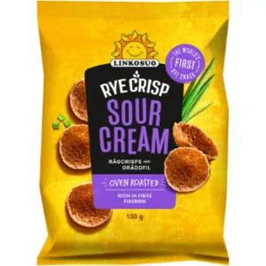 Sausmaizītes Linkosuo rudzu groziņi ar sk.krēj.garšu 100g
