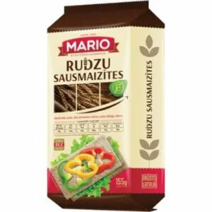 Sausmaizītes MARIO rudzu 155g