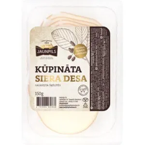 Kūpināta siera desa JAUNPILS šķēlēs 150g