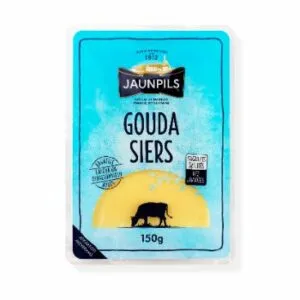 Siers Gouda JAUNPILS šķēlēs 150g