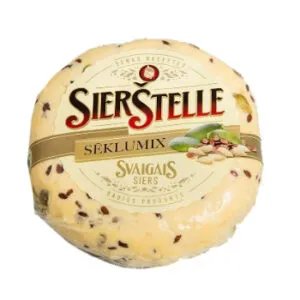 SIERŠTELLE Svaigais siers  ar sēklām 340g