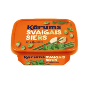 Svaigais siers Kārums ar zaļumiem 175g