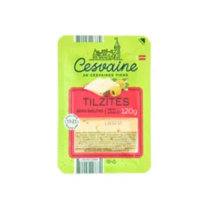 Siers Tilzītes CESVAINE šķēlēs 120g