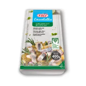 Siļķu salāti ar kartupeļiem VIČI 400g