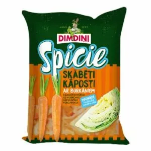Kāposti skābēti ar burkāniem Spicie DIMDIŅI 850g