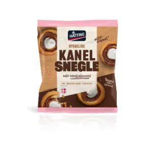 Dāņu smalkmaizīte ar kanēli 4gab x 85g, Hatting