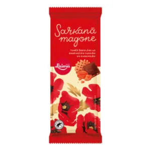 Šokolāde tumšā Sarkanā Magone ar karam. un vaf. 90g