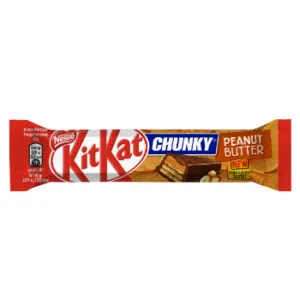 Šokolādes batoniņš KIT KAT Chunky, zemesriekstu sviests, 42g
