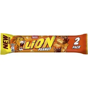Šokolādes batoniņš LION Peanut 2paka 62g