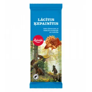 Tumšā šokolāde Serenāde LAIMA ar aprikozēm un lazdu riekstiem 190g