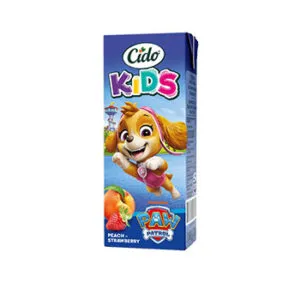 Dzēriens Cido Paw Patrol persiku-zemeņu 0.2L