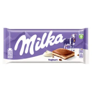 Tāfele šokolādes Milka Youghurt 100g