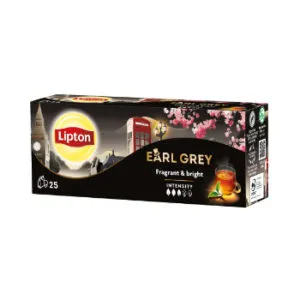 Melnā tēja LIPTON Earl Grey Classic, 25gab