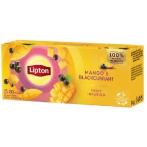 Tējā LIPTON Mango & Blackcurrant 20 tea bags