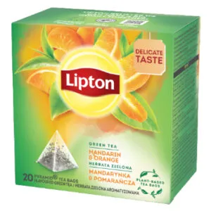 Tēja Lipton Py mandarīnu,apelsīnu,zaļā 20gb 36g