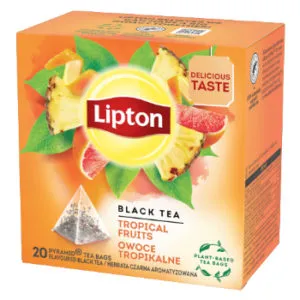 Melnā tēja LIPTON Earl Grey 20x1.6g