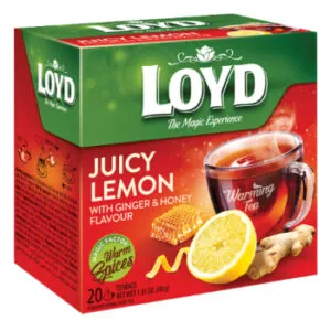 Tēja Loyd Pyramids ar citrona garšu 40g