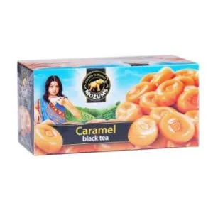 Melnā tēja MOŽUMS karameļu 20x1.5g