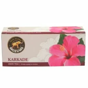 Tēja MOŽUMS Karkade, ar virvīti, 20x1.75g