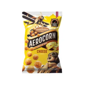 Aerocorn kukurūzas un auzu uzkoda ar siera garšu 100g