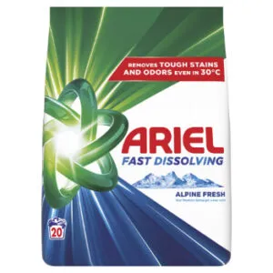 Veļas pulveris Ariel PWD Mountain Spring 1.17kg