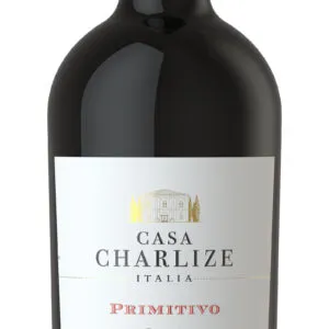 Sarkanvīns CASA CHARLIZE Primitivo Puglia IGT, pussauss, 13,5%, 0.75l