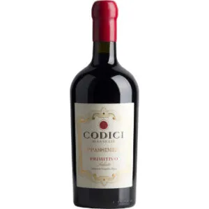 Vīns CODICI PRIMITIVO SALENTO APPASSIMENTO 14,5%0,75L