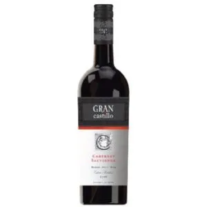 Sarkanvīns GRAN CASTILLO Cabernet Sauvignon, pussalds, 13,5%, 0.75 l