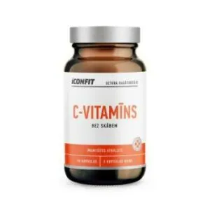 Vitamīns C bez skābem 800mg Iconfit N90