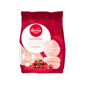 Zefīrs LAIMA dzērveņu 200g