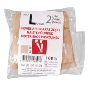 Zeķes sieviešu pusgarās Canella 107 2pāri